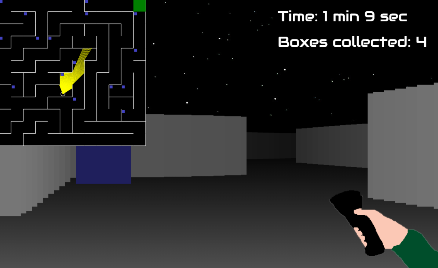 Screenshot of backlight project