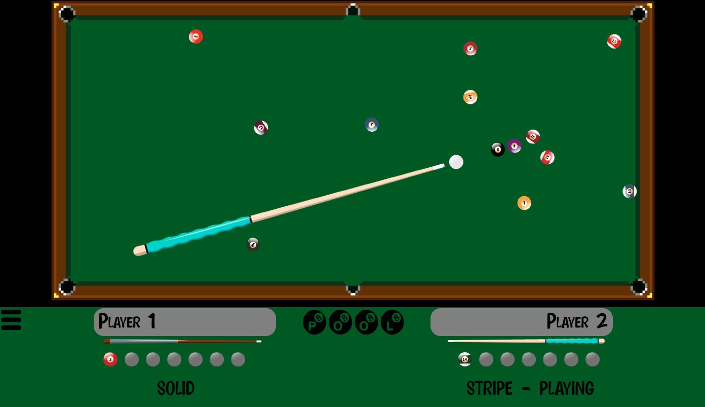 Screenshot of pool project